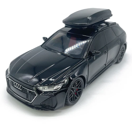 1:24 Audi RS6 Avant Model Car Wagon Die-cast Toy Cars Toys Collection Pull Back - Picture 20 of 20