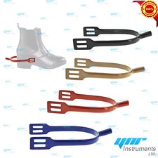 YNR Horse Riding Spur Rider Metal Blunt Round...