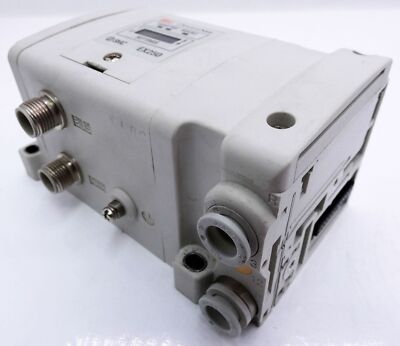SMC EX250-SDN1 Schnittstellen Modul incl. Endstück +Ventilinsel Mittelteil -used