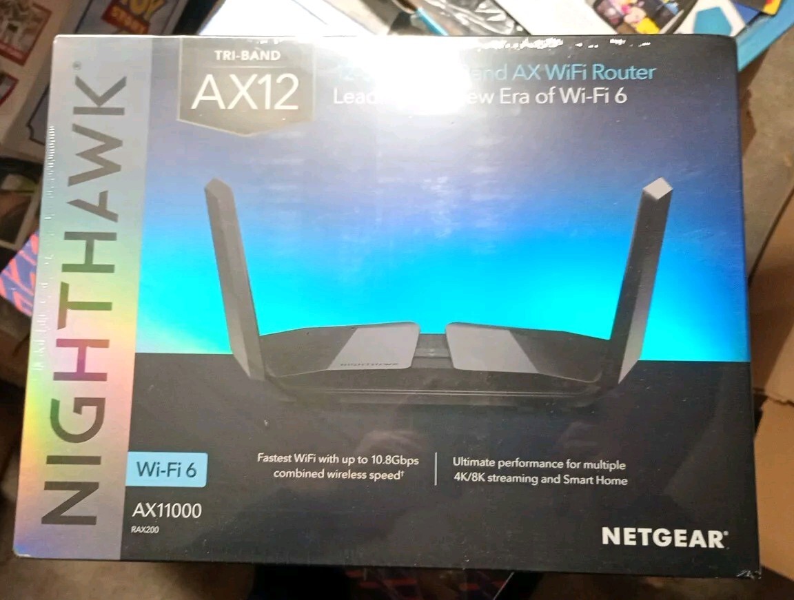 Nighthawk Rax200 Router Netgear Nighthawk RAX200 Wireless Router - Schwarz (RAX200-100EUS ...