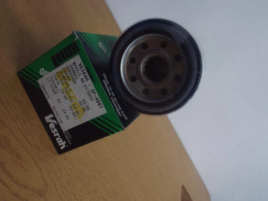 Honda CBR600RR CB900F Kawasaki KVF360 ZX6-R ZX636 Vesrah SF-4007 Oil Filter — 第 2/4 张图片