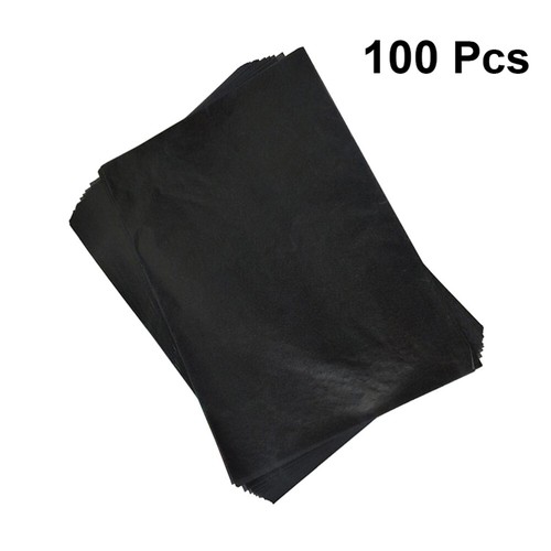 100 Pcs Kohlenstoffbeschichtete Graphit-Umschreibenpapier Holzschnitzpapier