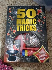 50 Magic Tricks - Igloo Books Cards Rings Cups Balls Lid NIB 29.95 8 BB