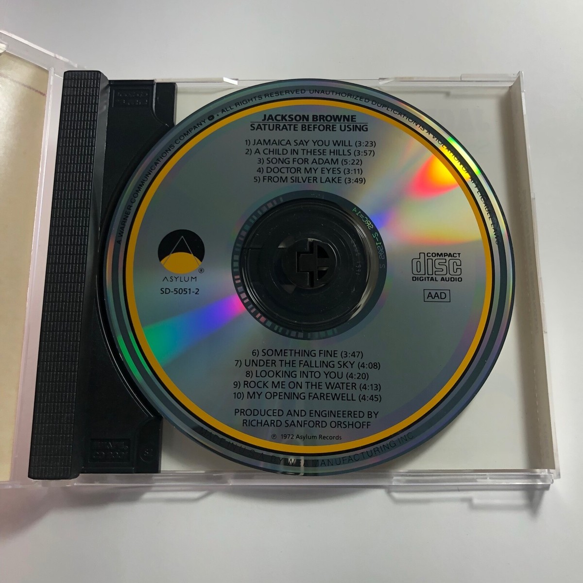 Jackson Browne by Jackson Browne - CD, Excellent 75596062220| eBay