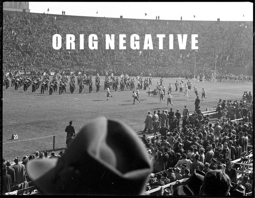 Foto Negs de 1930 (14) Fordham vs Pittsburgh Pitt Stadium juego de fútbol americano y banda - Imagen 5 de 14