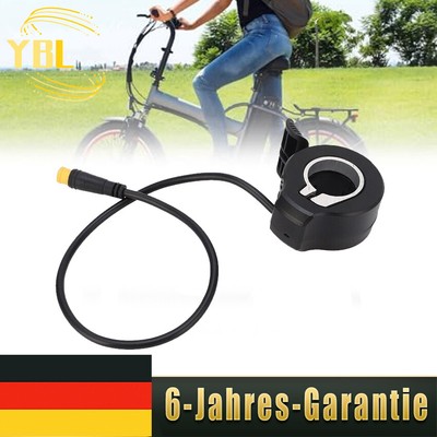 Thumb Throttle E-Bike-Gaspedal Wasserdichter Anschluss für Elektroroller DE