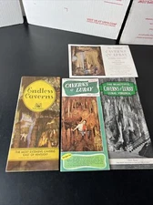 1940-50’s Cave of Luray Endless Caverns Brochures Virginia Nice Lot!