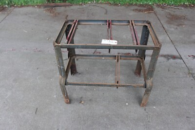 #ad Craftsman 103 113 Table Saw Tool Stand Base Adjustable 30quot; by 16quot; STEAM PUNK $390.00