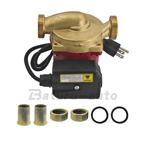 NEW Circulator Pump +Line Cord UP15-29SU/LC 1-1/4" Union, 1/8 HP 115V - Picture 9 of 13