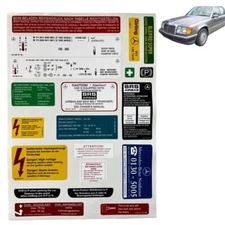 Sticker sticker for Mercedes-Benz W124