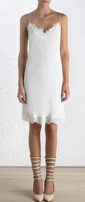zimmermann lace slip dress