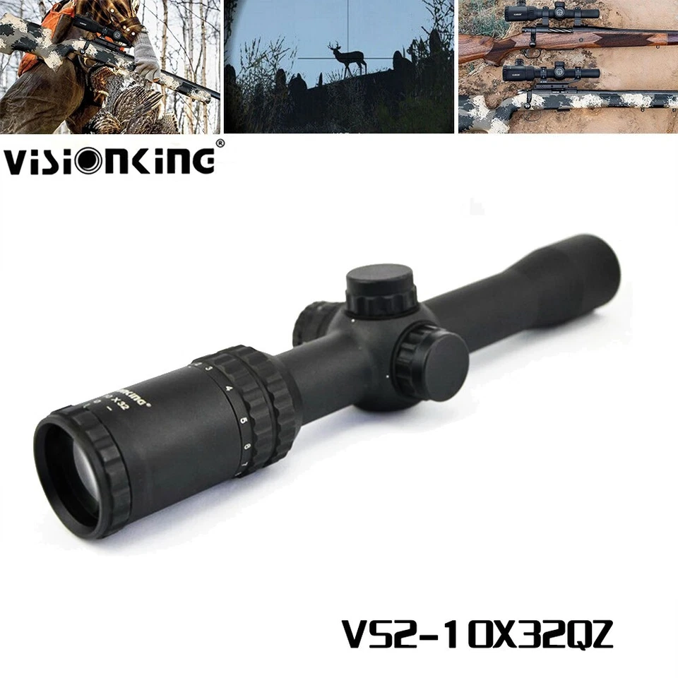 Visionking 2-10x32 FFP Riflescope Mil-dot Hunting Sight for .223 .308 - Image 2 of 4