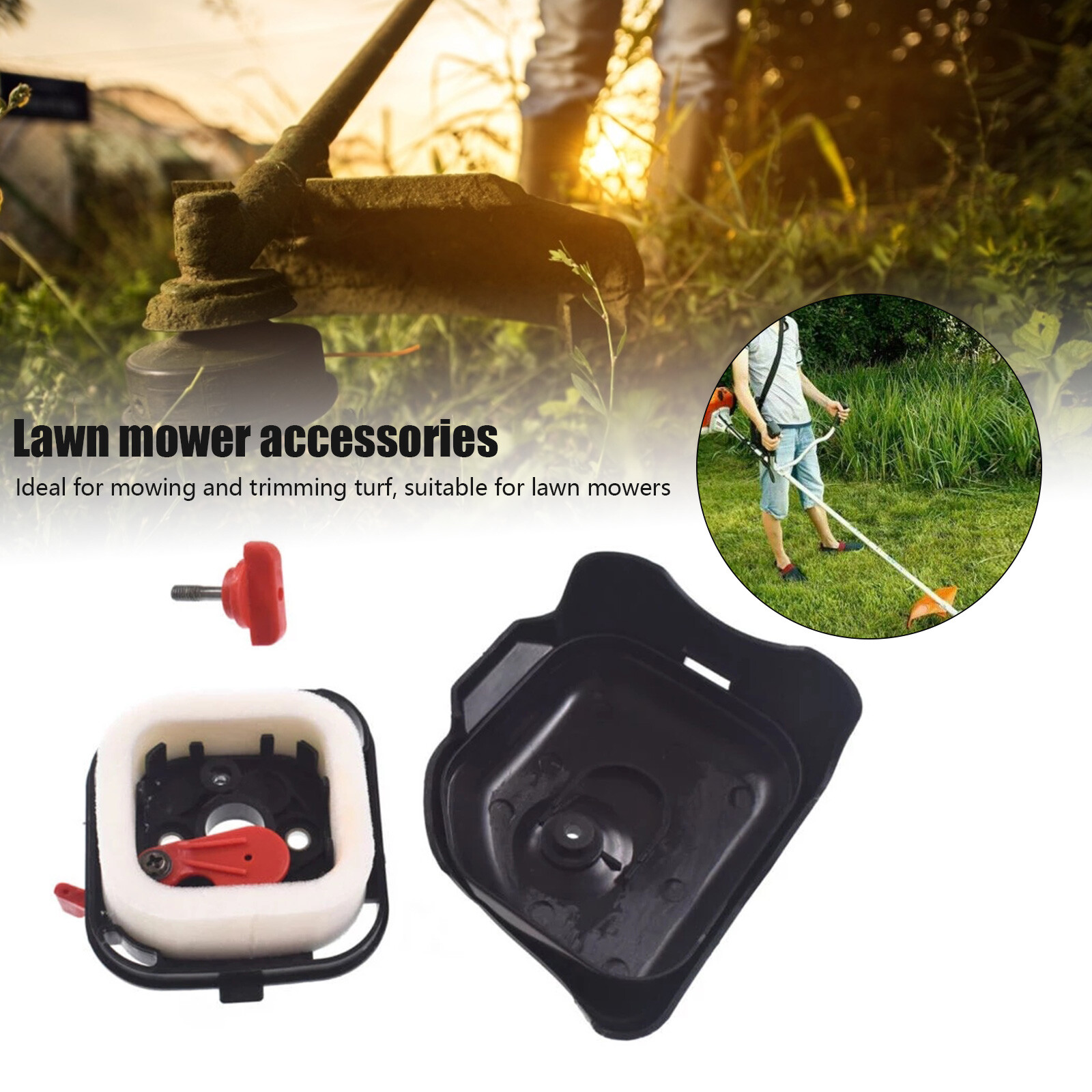 Luftfilter-Montageset Mit Abdeckung – Passend Für Zenoah G26LS Freischneider (25,4 Ccm, 2-Takt) – Ersatz-Luftfilter-Kit Für Motorsense, Einfache Montage, Optimale Luftzufuhr Luftfilter-Montageset Mit Abdeckung – Passend Für Zenoah G26LS Freischneider (25,4 Ccm, 2-Takt) – Ersatz-Luftfilter-Kit Für Motorsense, Einfache Montage, Optimale Luftzufuhr