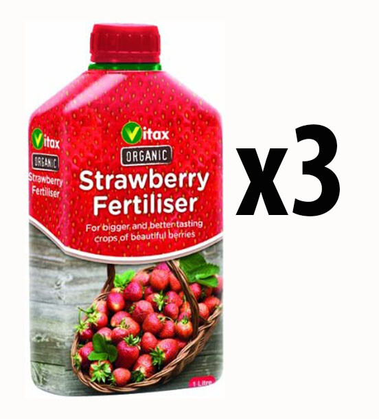 Vitax 1L Organic Liquid Strawberry Feed For Strong Growth And Bumper Strawberry Yields - Image 7