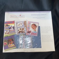 Brand New Best Occasions 1000 piece Scrapbook 8.5x11 Album Kit New Sealed Box