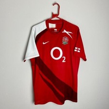 England Rugby Shirt Jersey 2007/08 Pro Fit Away (L) R013