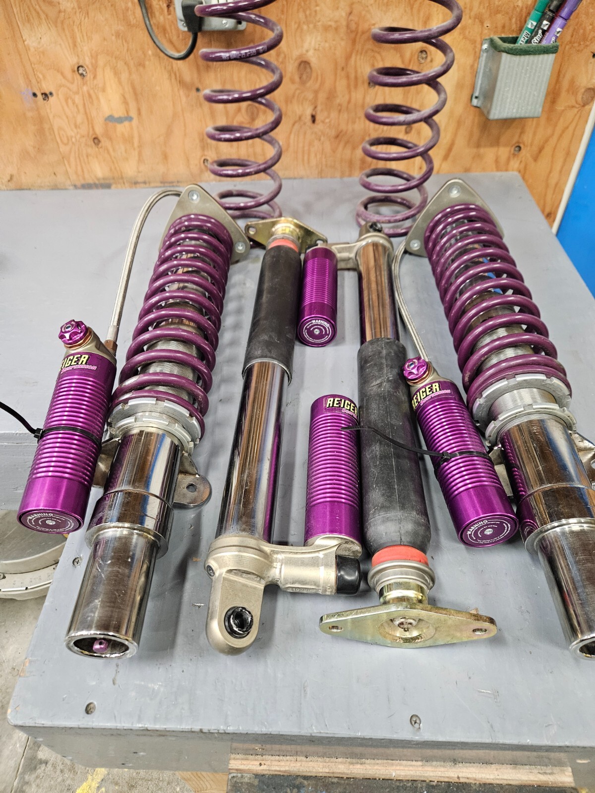 Reiger Rally Coilover Suspension 20122018 Ford Focus ST RS MK3 Gravel