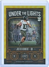 2020 Legacy Chargers Justin Herbert Under The Lights Rookie #UL-JH 16/25