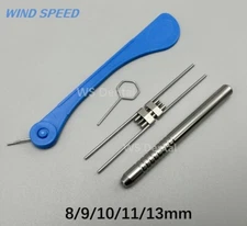 Dental Orthodontic Expansion Screw Hyrax Rapid Palatal Expander with Swivel Key