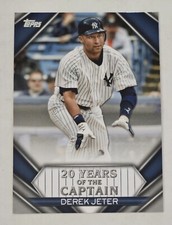 DEREK JETER 2020 Topps Update - 20 Years of the Captain #YOC-06 Yankees HOF