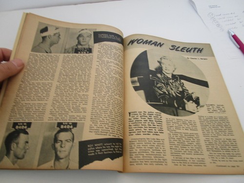 Vintage CONFIDENTIAL DETECTIVE Feb 1947 (Sex & True Crime) Post Mortem photos - Picture 9 of 10