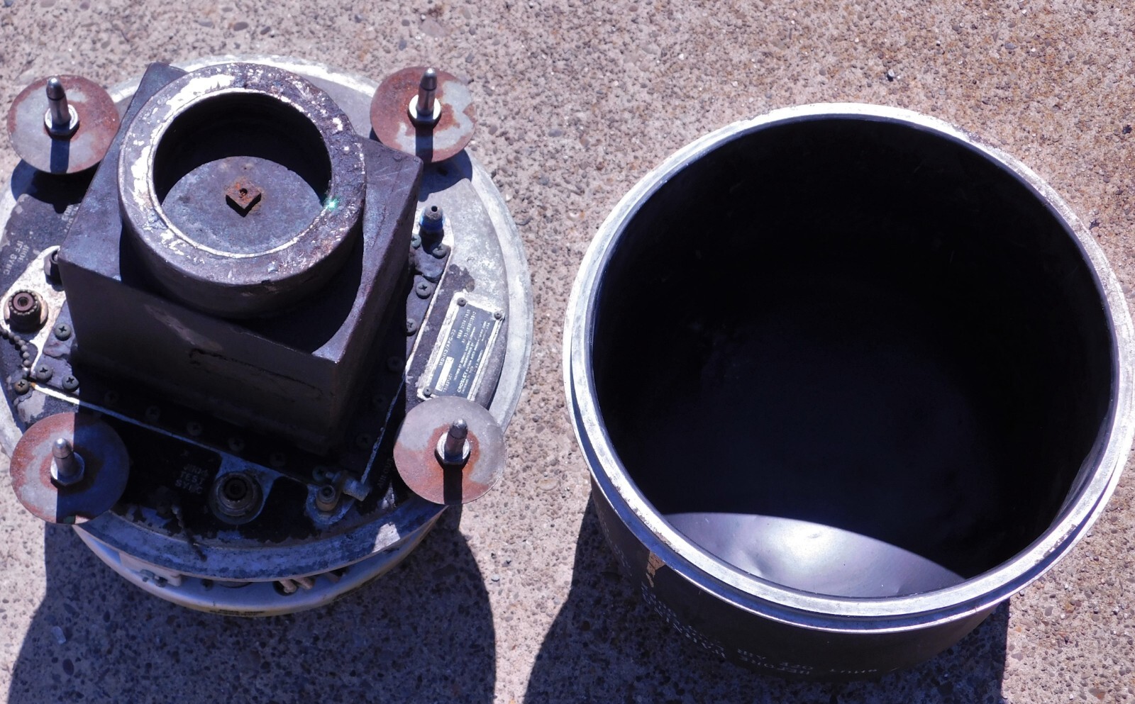 Vintage CROSLEY MD-5 MD-113 Radar RF Head Boeing B-47 Stratojet Tail Gun