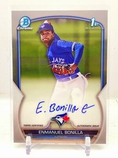 2023 Bowman Chrome 1st Enmanuel Bonilla Base Auto Blue Jays ROOKIE Autograph C2