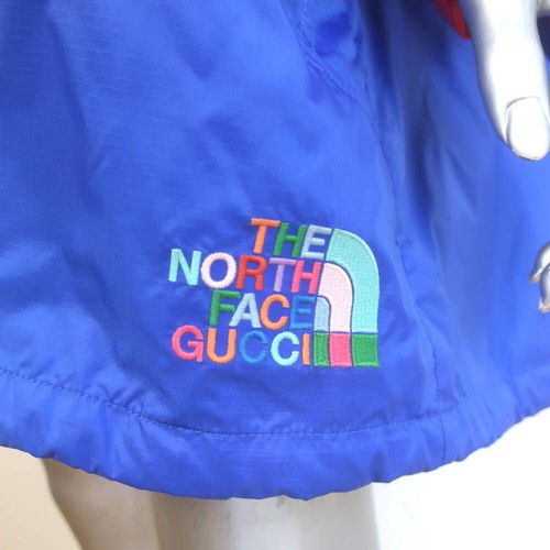 Gucci x The North Face Colorblock Windbreaker Jacket Size Extra Large Unisex - Picture 7 of 15