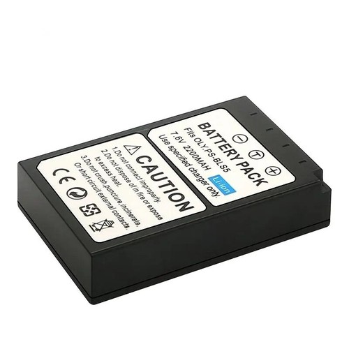 2x Battery for OLYMPUS PEN E-PL2 BLS-5 PS-BLS5 NEW - Picture 3 of 6