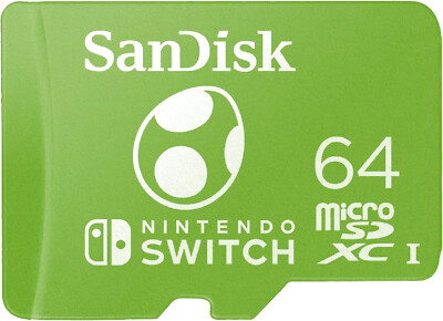 SanDisk Micro SD Card Memory 64GB 128GB 256G Nintendo Switch