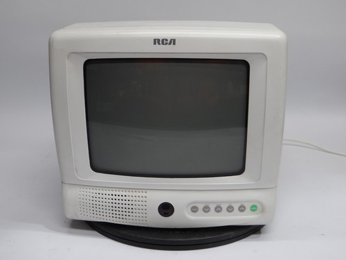 Vintage RCA CRT 9" Inch TV Retro Gaming Model E09344 W/ 2 Remote & RF Mod Tested - Picture 5 of 10