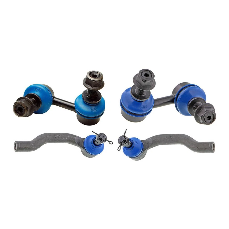 Barra estabilizadora de extremo de barra estabilizadora delantera Mevotech 4 piezas para Nissan Pathfinder 2005 2006 Foto 2 de 4