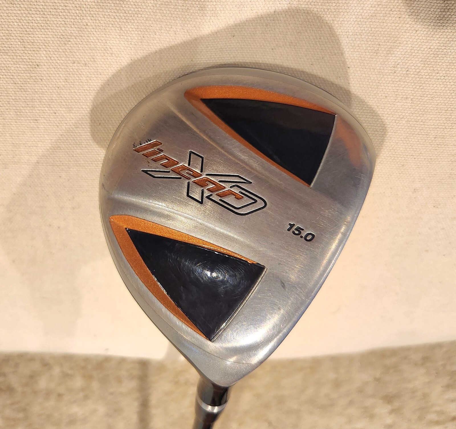 Linear Xd 15 Degree Fairway Wood Firestick Uniflex Graphite 