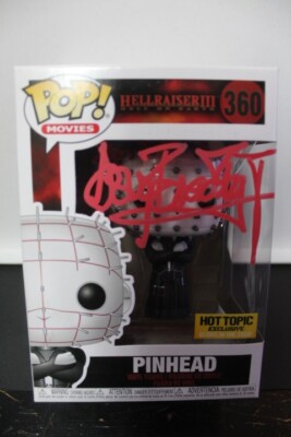 Signed Funko Pop#360 - Hellraiser III - Pinhead - Doug Bradley + COA
