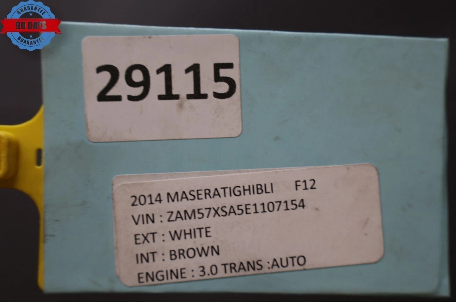 14-19 Maserati Ghibli Front Engine Suspension Subframe Cradle Crossmember OEM