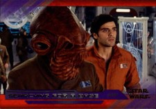 2018 Topps Star Wars The Last Jedi Series 2 Purple Parallel Singles - Pick Cards