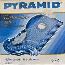 Pyramid Harfenzither-Saite Münchner Stimmung Ton b Nr. 2 Begleitsaite