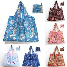 Reusable Lightweight Grocery Shopping Bag Foldable Machine Washable Eco-Friendly