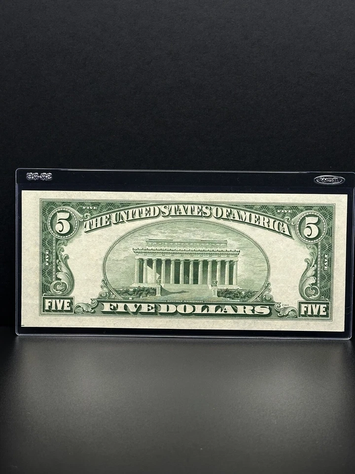 1953-$5 DOLLARS bill Nice Piece For Your Collection  - Image 2 of 2