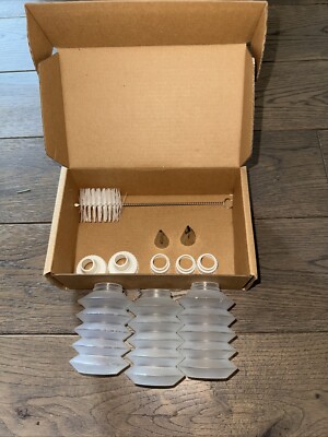 The Pampered Chef Decorator Bottle Set in Original Box 1585 (READ description)