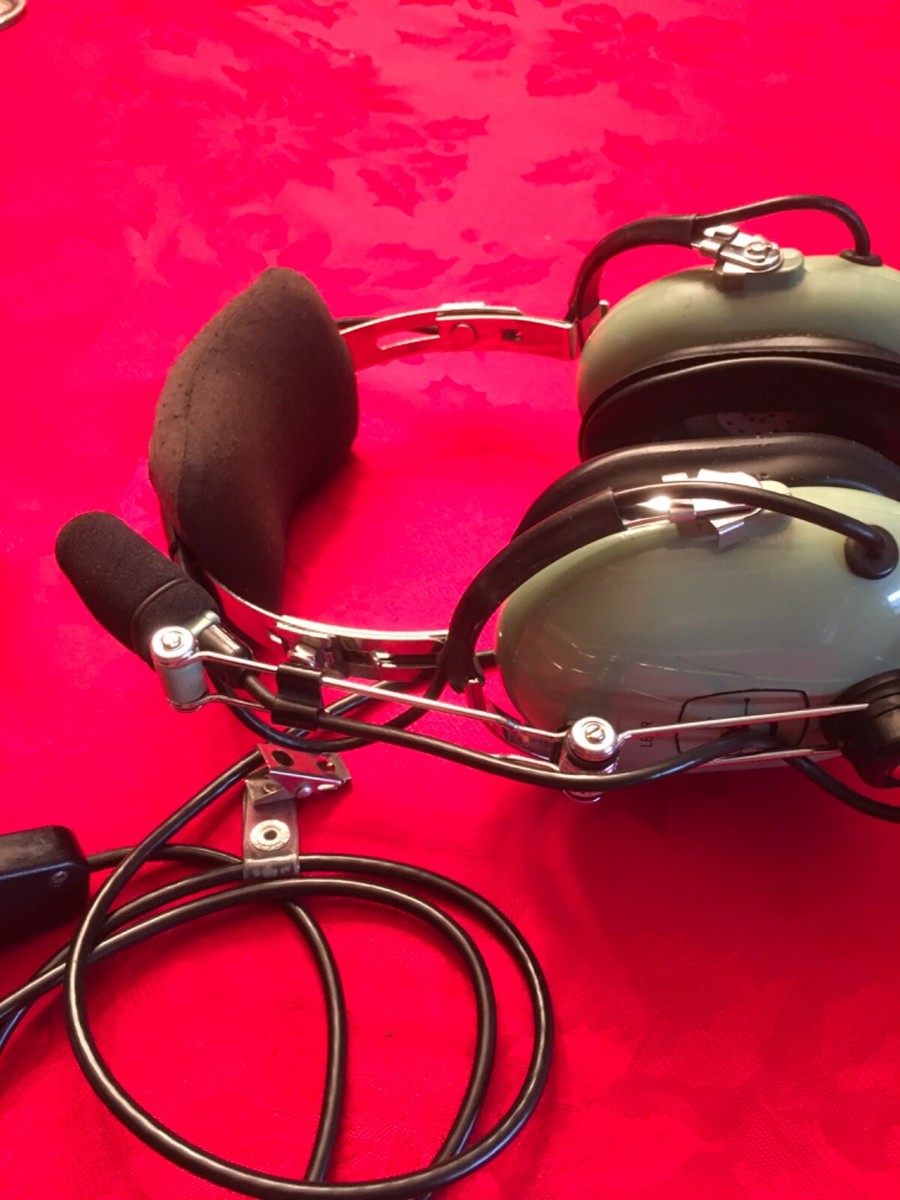 David Clark H10-40 Aviation Headset, 2-plug | eBay
