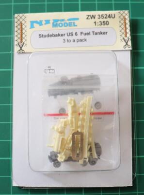 Niko Modell 1:350 Studebaker US 6 Tanker mit Fotoätzung (3 to a pack)