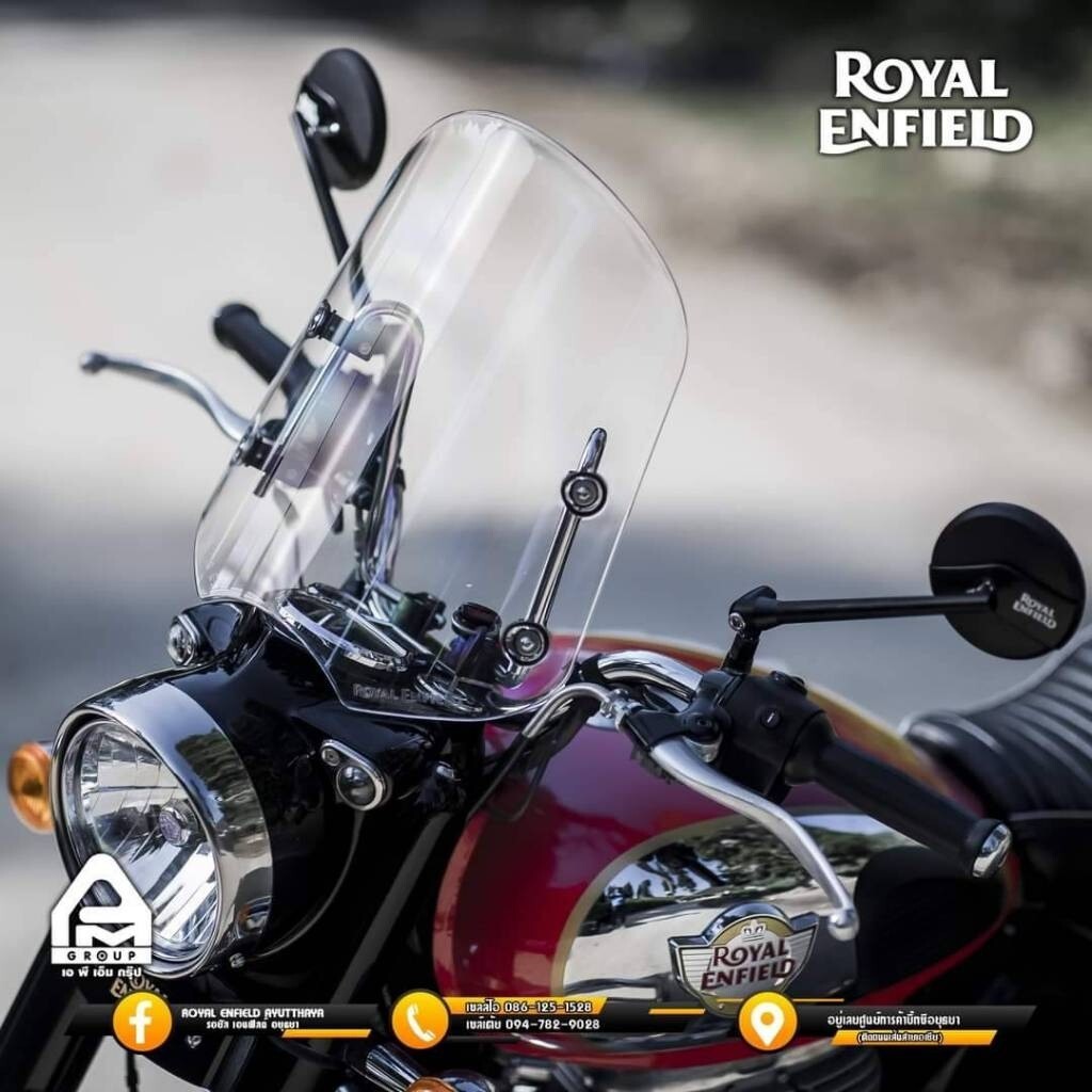 Fits Royal Enfield OEM Clear Touring Screen For Classic/ New