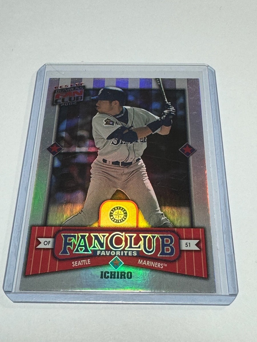 TOPPS DONRUSS Baseball MLB Ichiro イチロー① ICHIRO 2002 DONRUSS FAN CLUB FAVORITES SEATTLE MARINERS 797