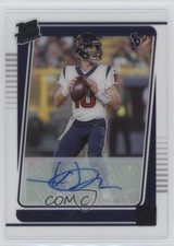 2021 Panini Clearly Donruss Rated Rookie Auto Davis Mills #58 Auto 0u5r