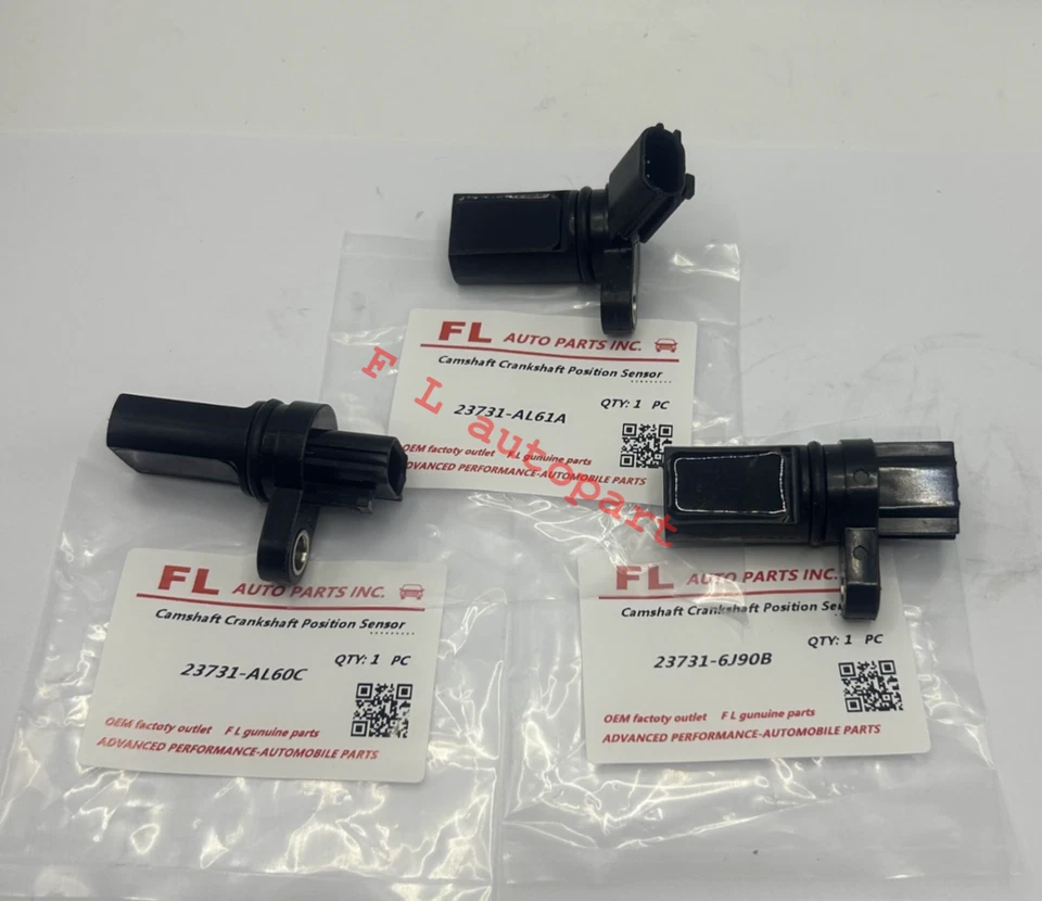 Sensor de posición del cigüeñal de leva X3 para Nissan Murano NV1500 NV2500 NV3500 Foto 3 de 4