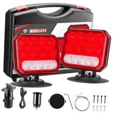  Wireless Trailer Lights Magnetic - Dual Function Magnetic Tow Version 5044