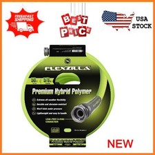 NEW Flexzilla Premium Grade Garden Hose 5/8 in x 50ft Hybrid Polymer ZillaGreen