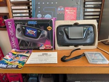 SEGA Game Gear Console RECAPPED Tested Works. New LCD. With Box, Papers.
