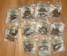 New (22) Gatehouse Cabinet Hinges Bronze Color  Self Closing 3/8" Inset